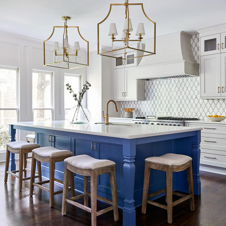 Brinkley Collection - Chandelier - Satin Brass