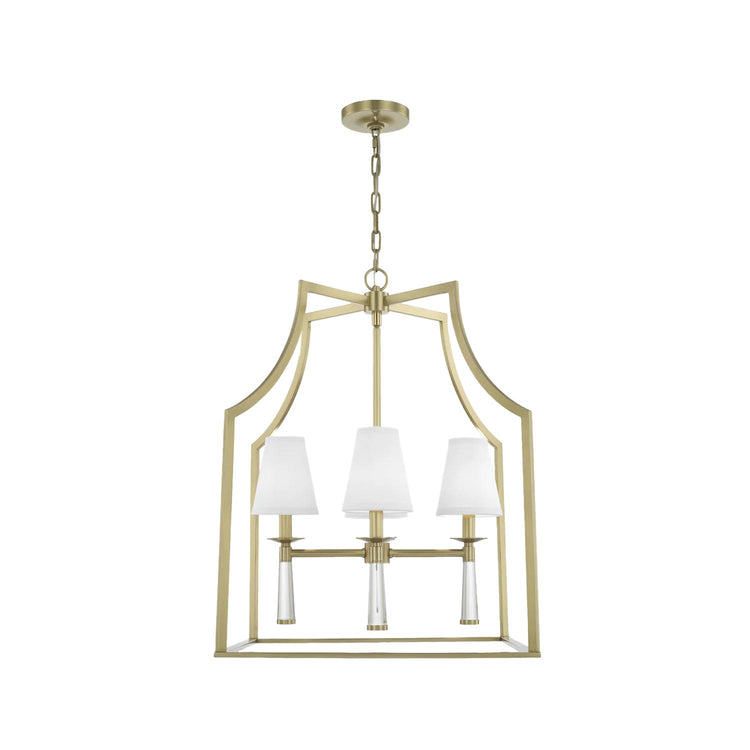 Brinkley Collection - Chandelier - Satin Brass