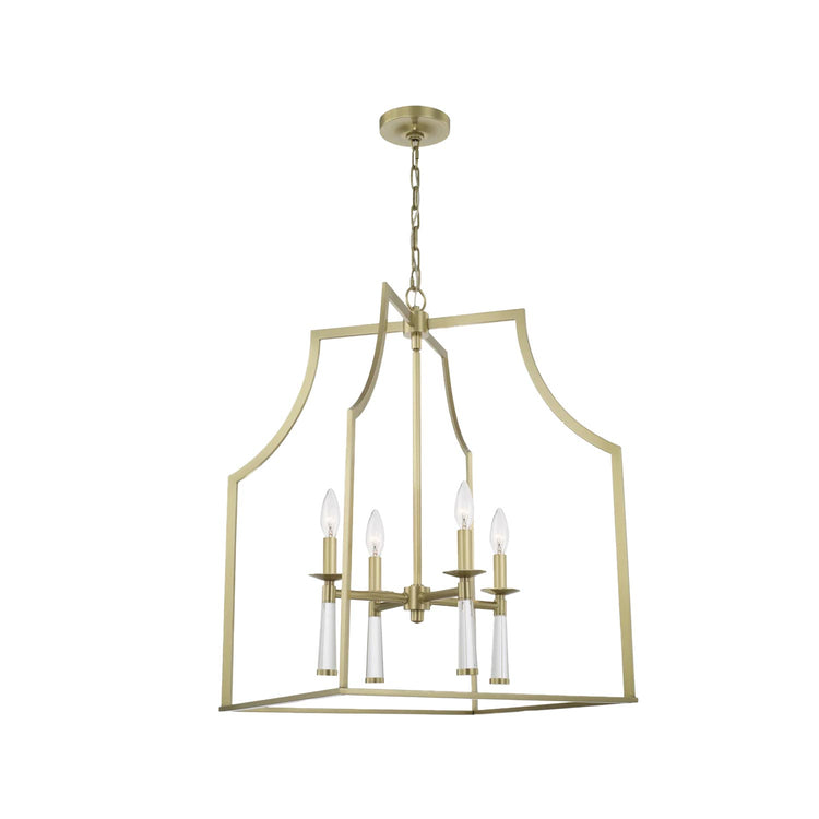 Brinkley Collection - Chandelier - Satin Brass