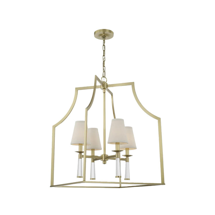 Brinkley Collection - Chandelier - Satin Brass