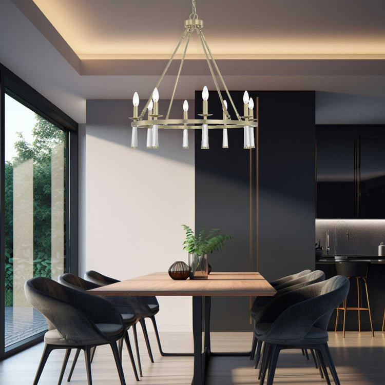 Brinkley Collection - Chandelier - Satin Brass