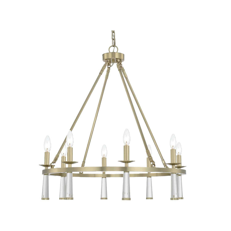 Brinkley Collection - Chandelier - Satin Brass