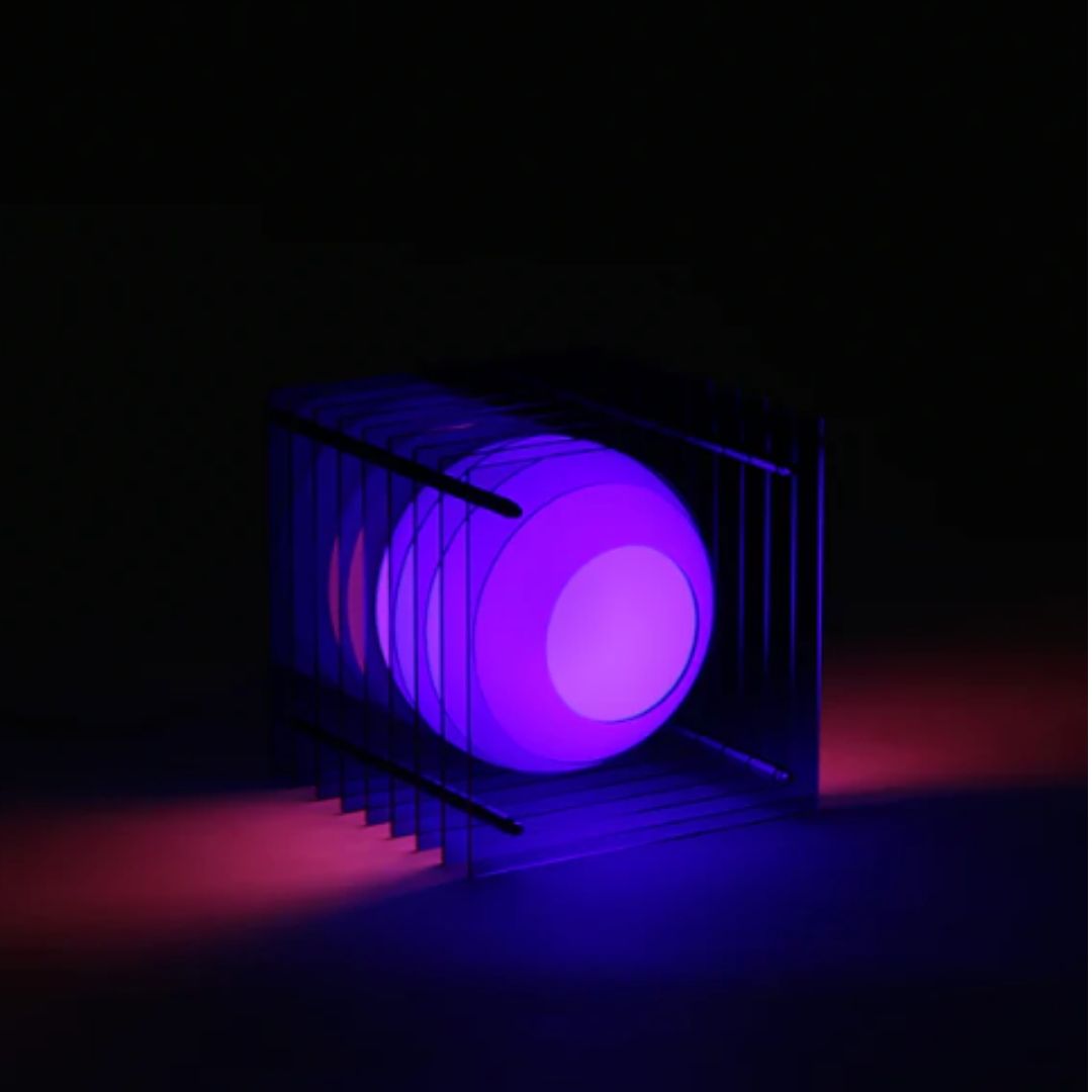 LŌP Small Square Blue — BằNG