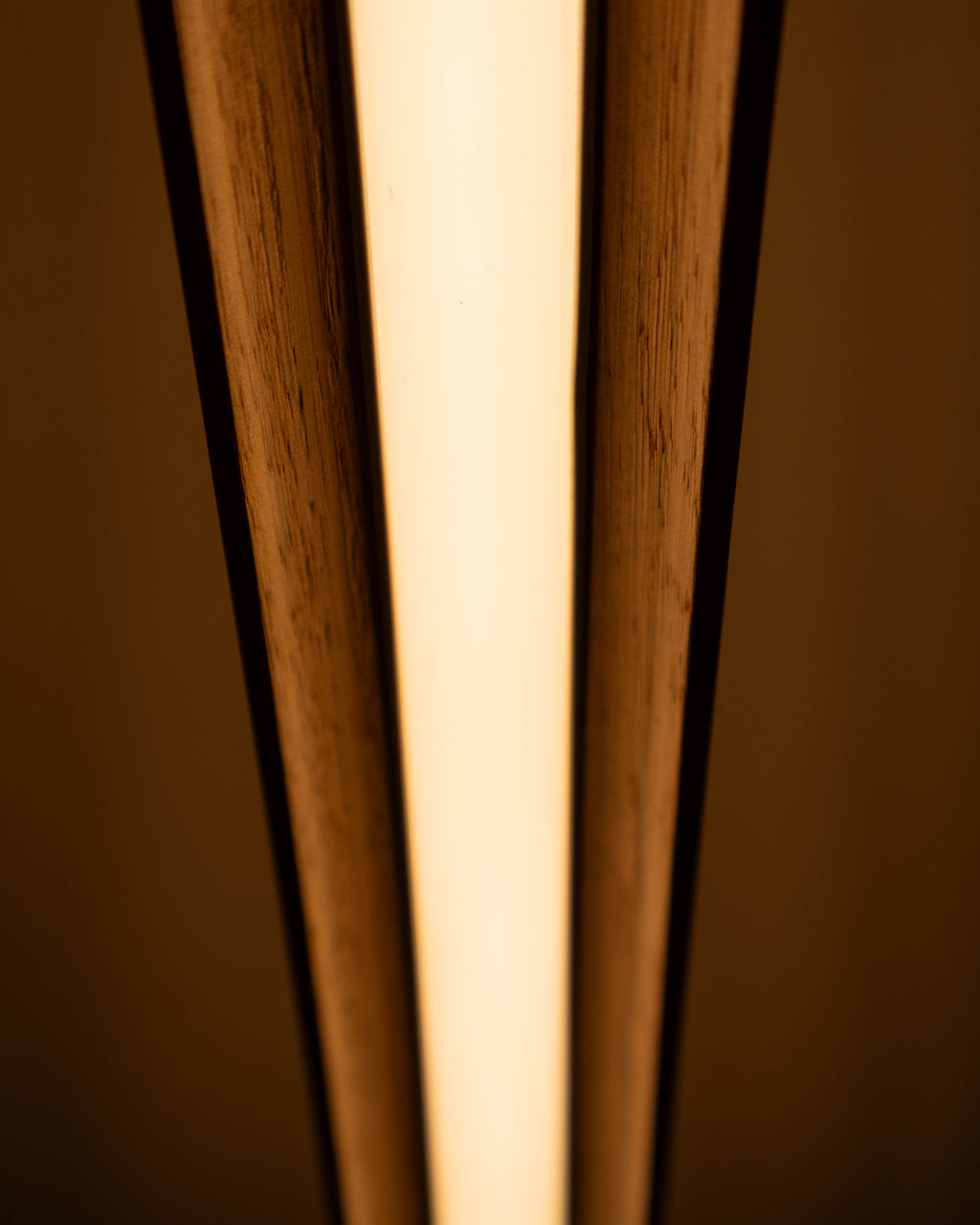 Linear Timber Pendant — Planck Lighting
