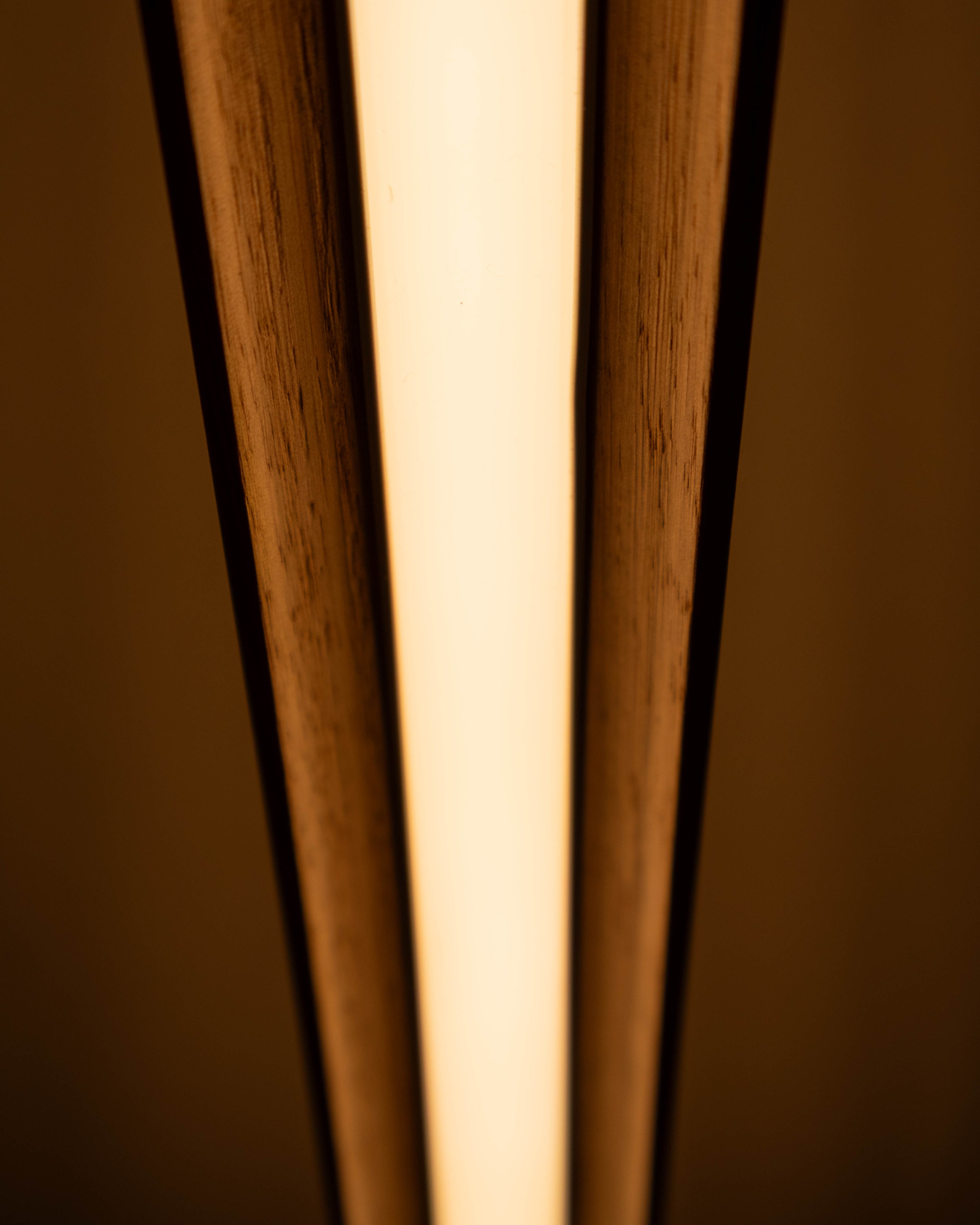 Linear Timber Pendant — Planck Lighting