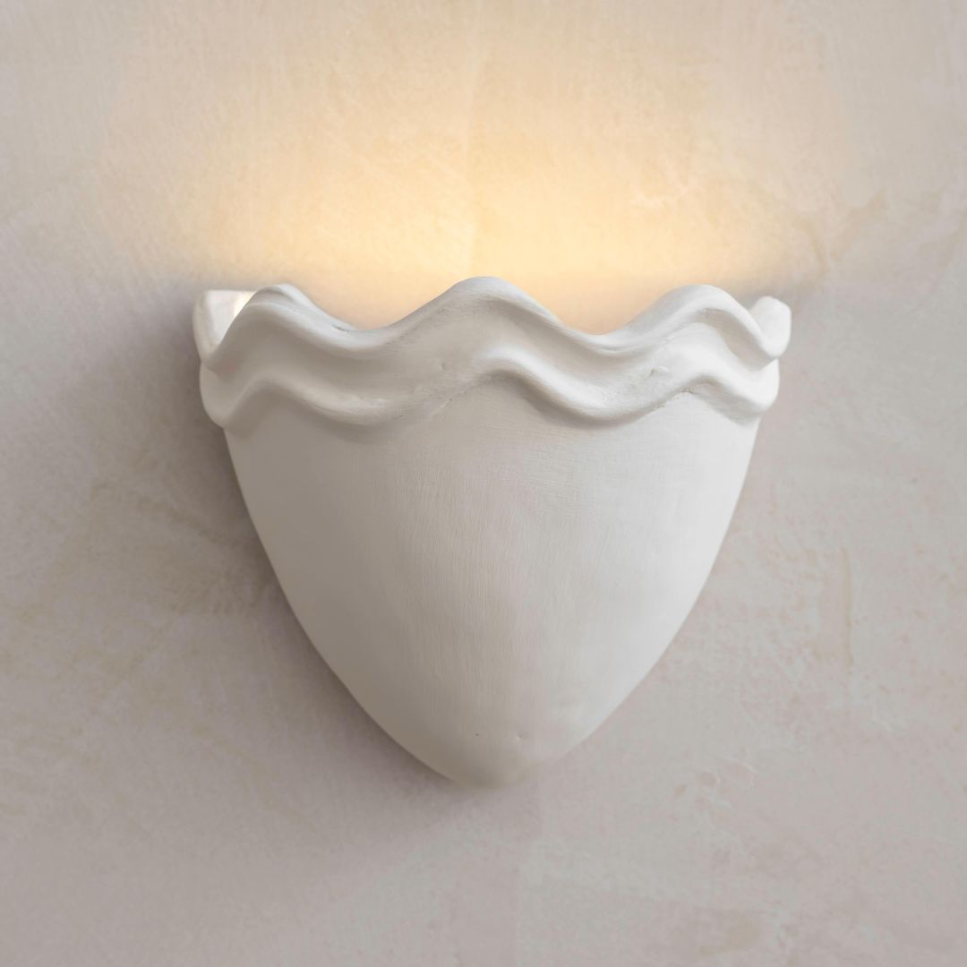 Echo Clay Wall Light — Her Hands