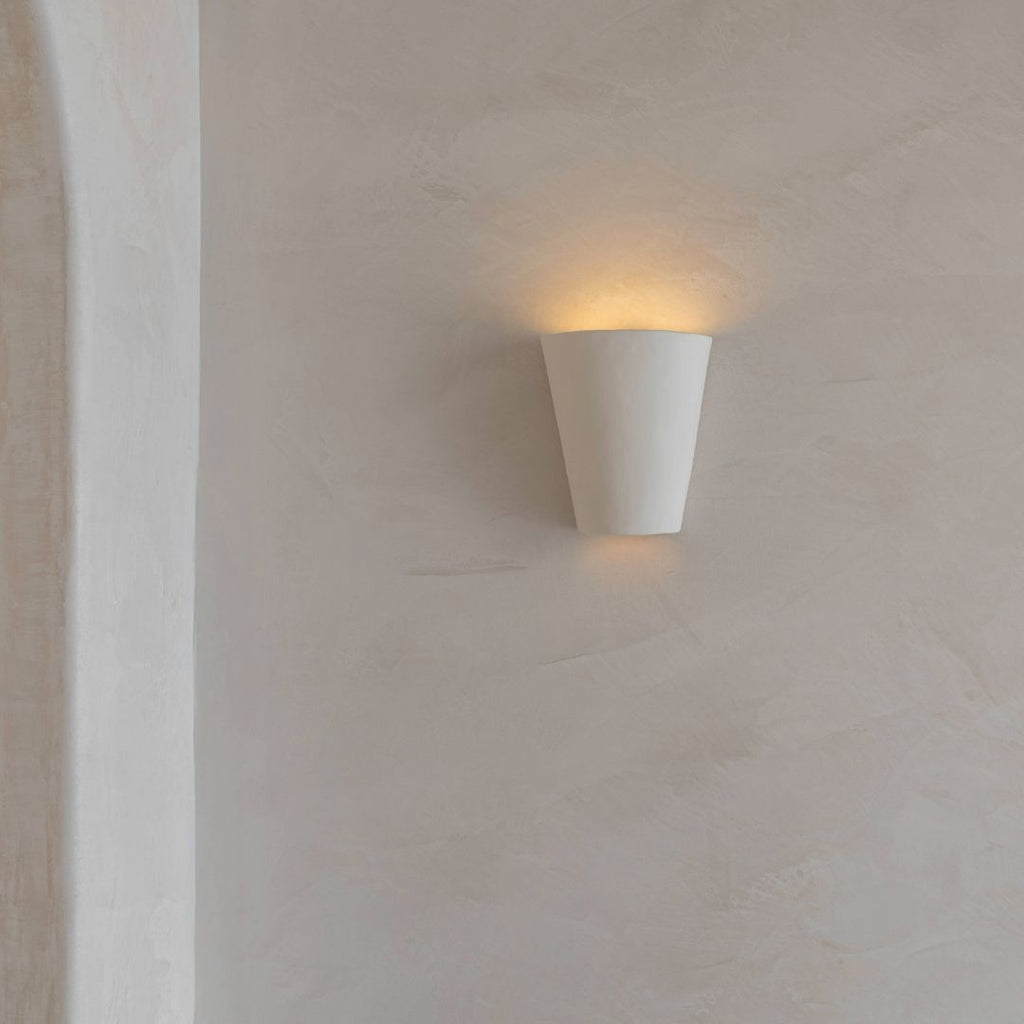 Form Clay Wall Light  —  Her Hands