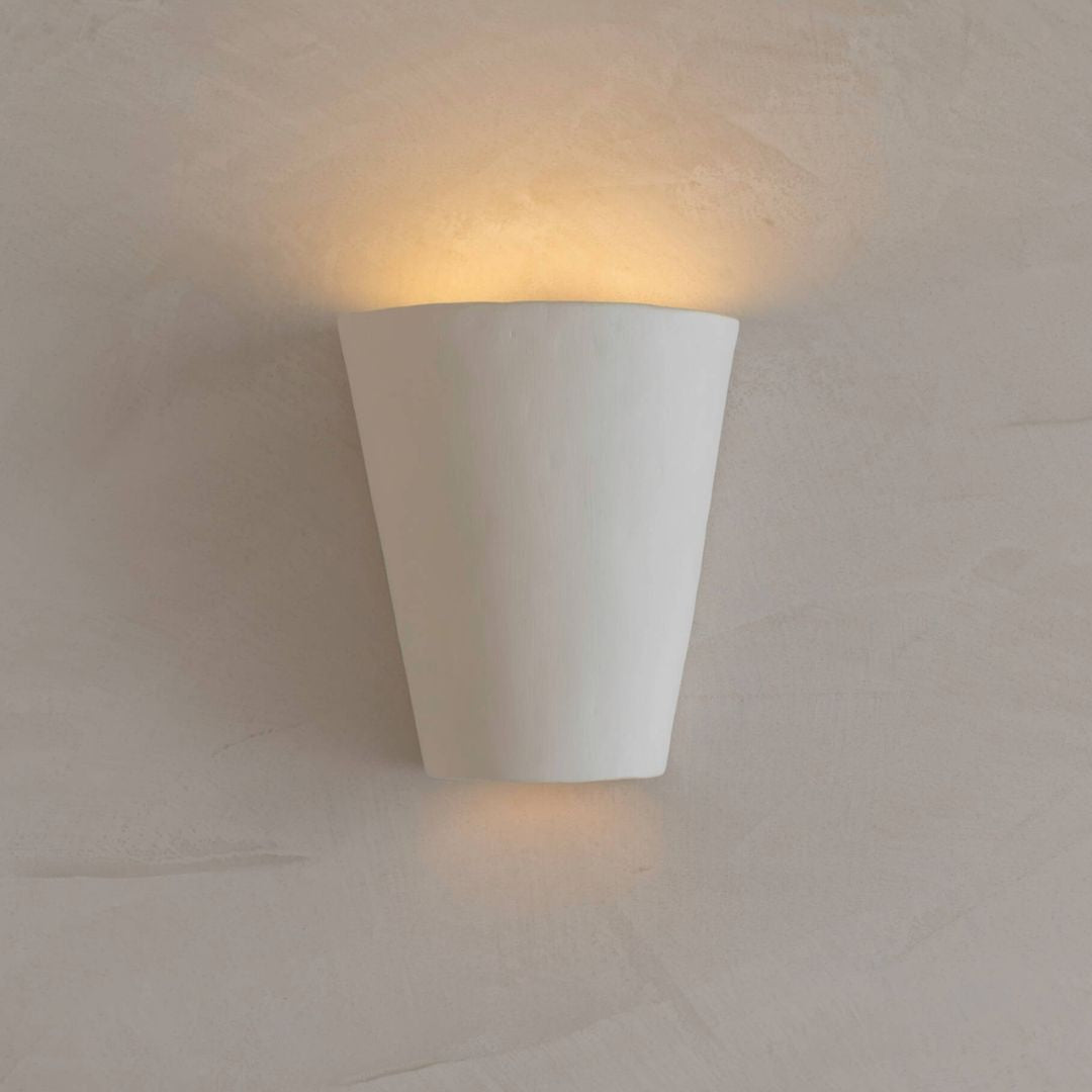 Form Clay Wall Light  —  Her Hands