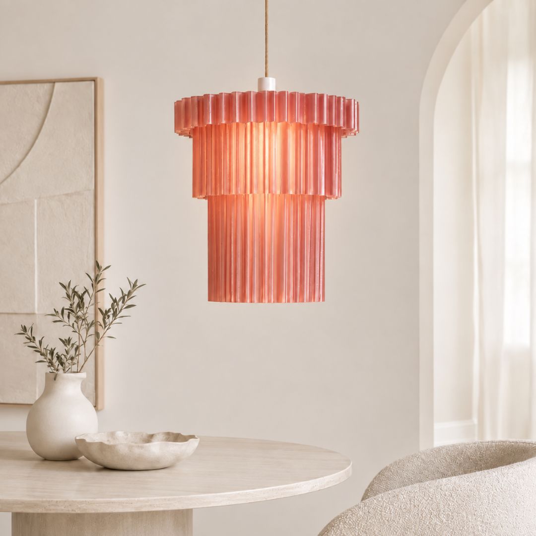 Delphine Pendant Pink— Franca