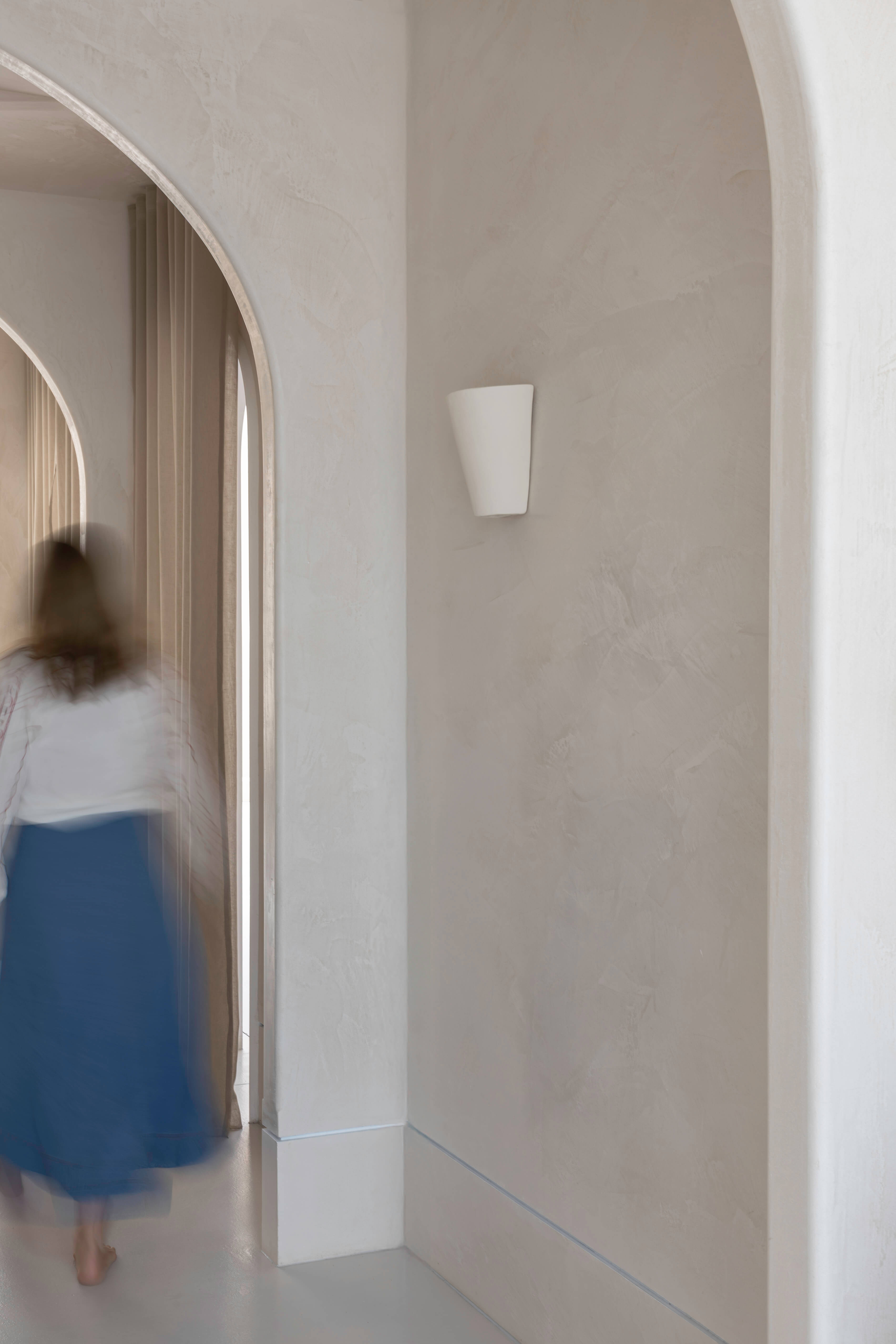 Form Clay Wall Light  —  Her Hands