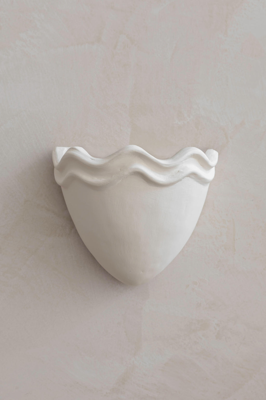 Echo Clay Wall Light — Her Hands