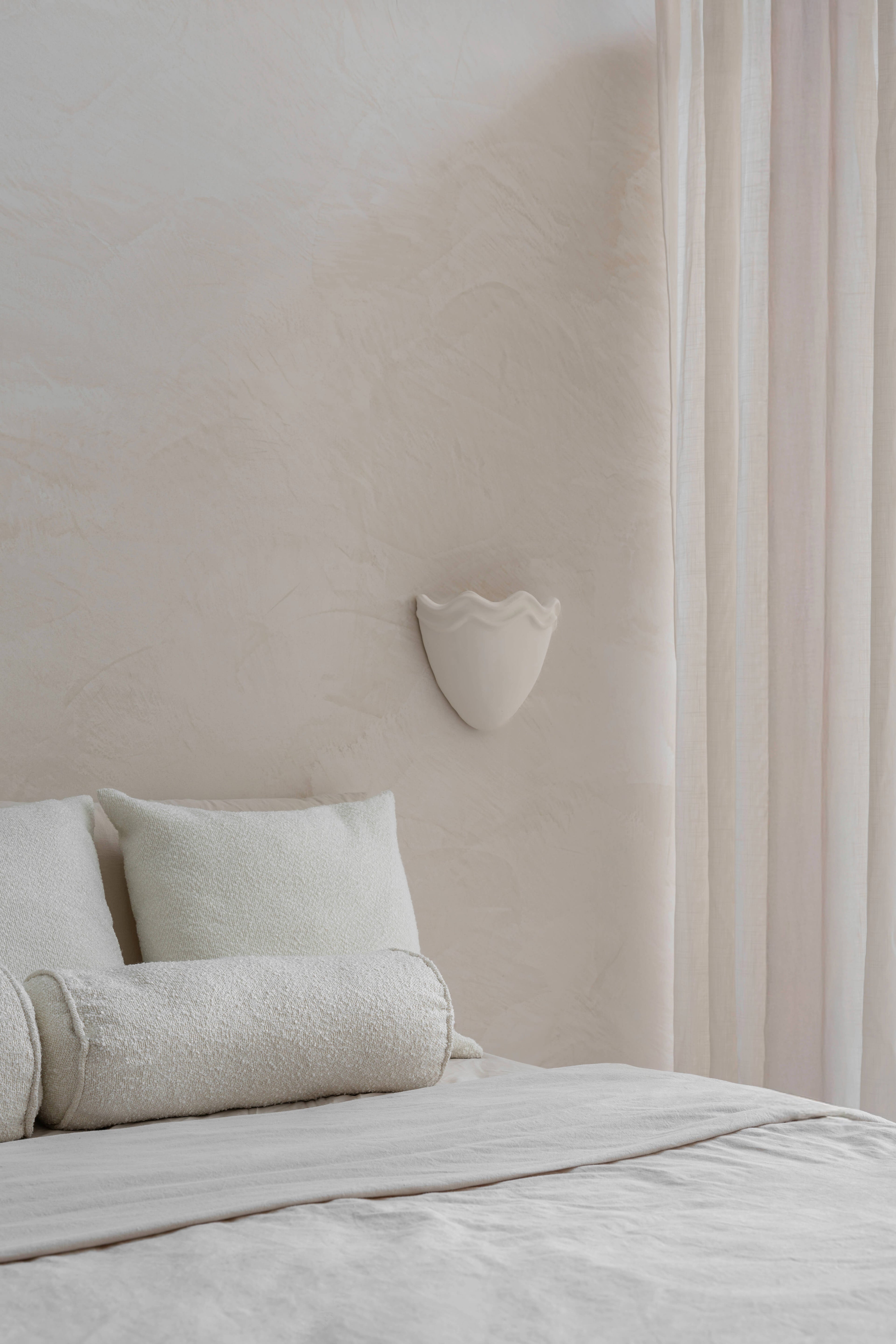 Echo Clay Wall Light — Her Hands