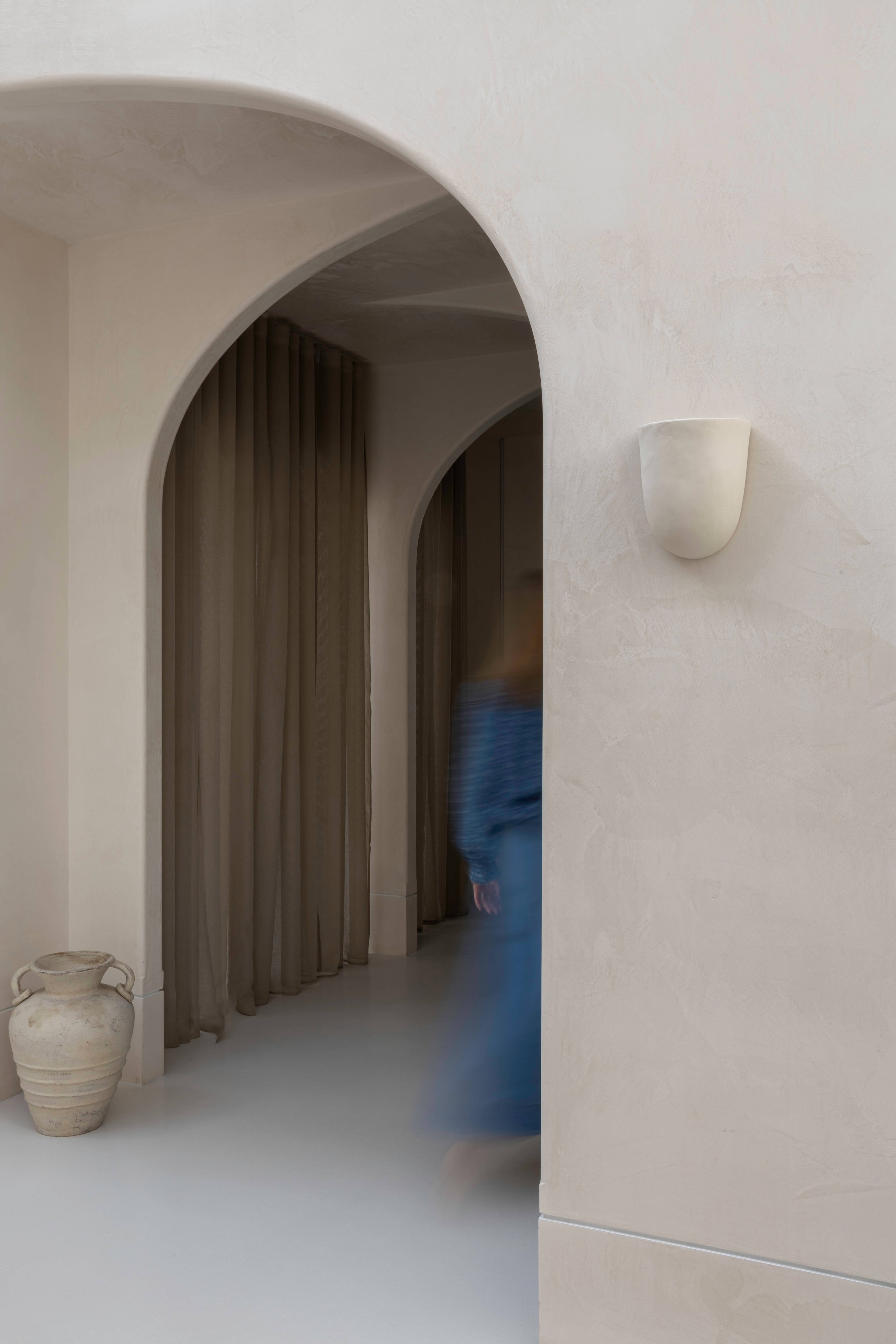 Rise Clay Wall Light — Her Hands