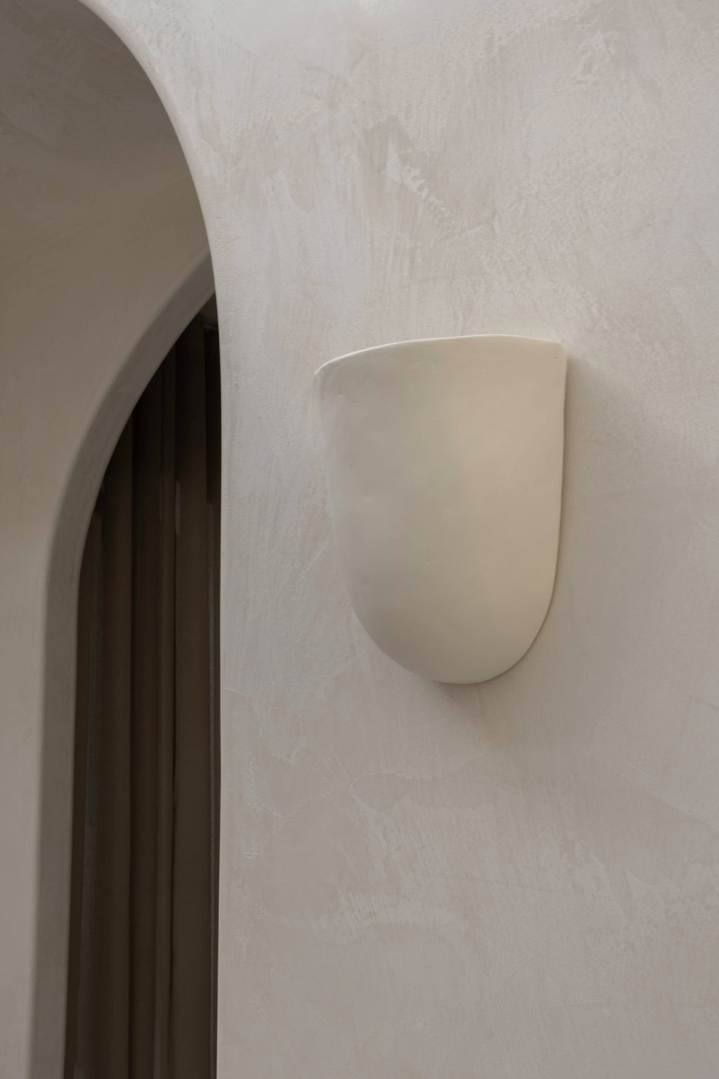 Rise Clay Wall Light — Her Hands