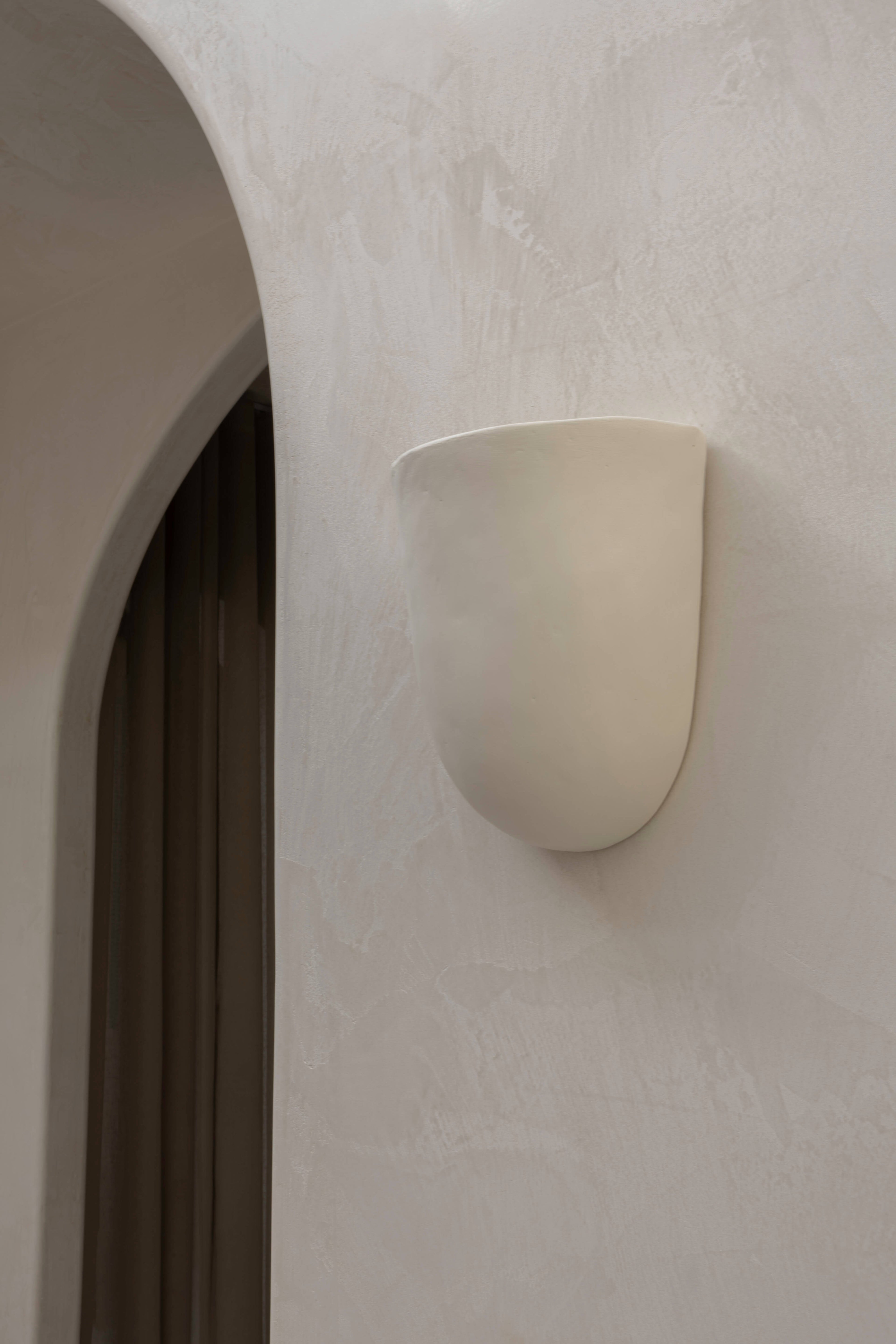 Rise Clay Wall Light — Her Hands