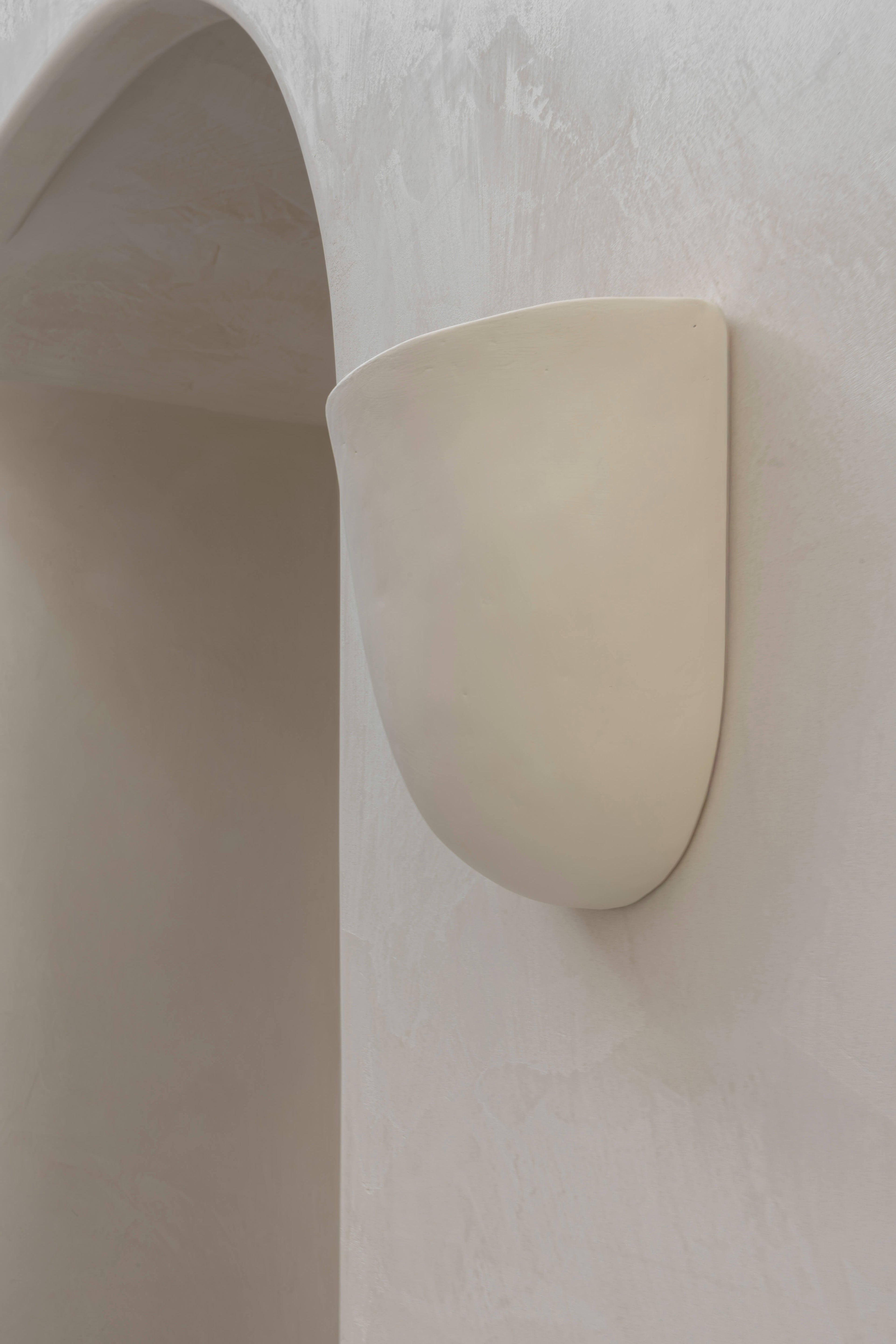 Rise Clay Wall Light — Her Hands