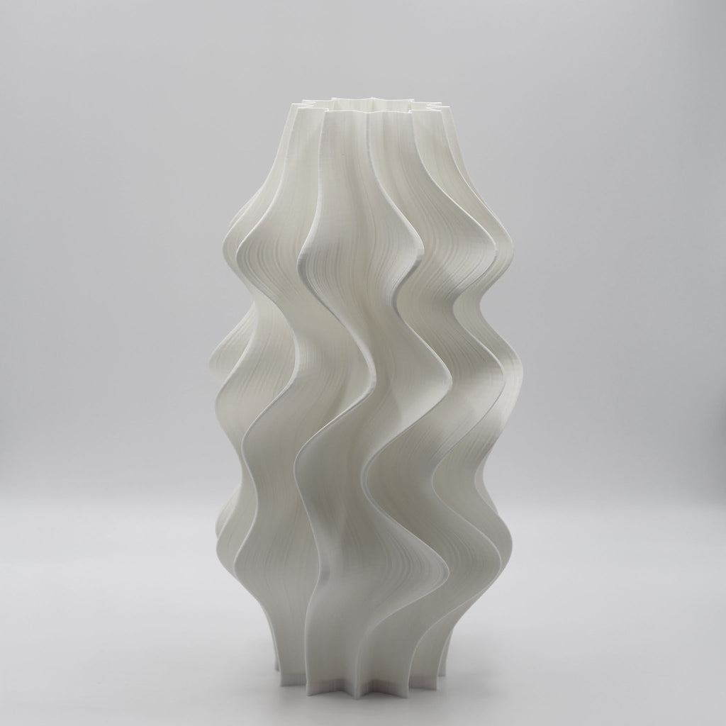 Iris Pleated Table Lamp Crème — Namami