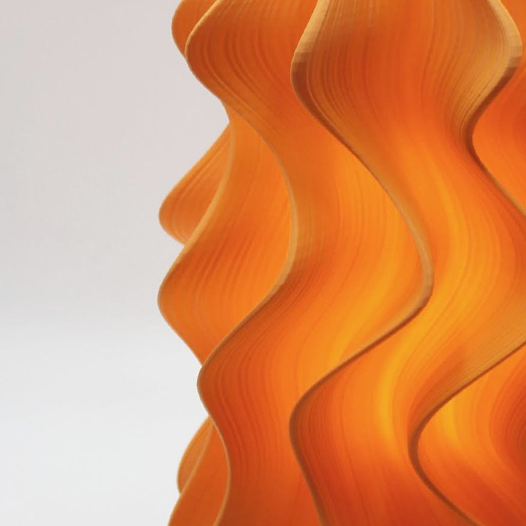 Iris Pleated Table Lamp Mandarin — Namami