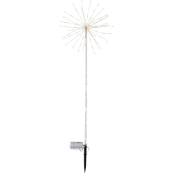 XMAS FIREWORK EXT W/STAKE WARM WHT - Click for more info