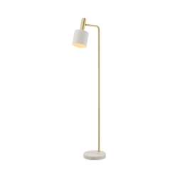ADDISON WHITE MARBLE FLOOR LAMP - Click for more info