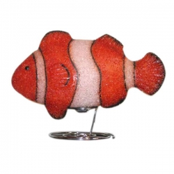 ORANGE FISH LAMP - Click for more info