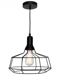 Cage 1Lt Pendant - Large - Click for more info