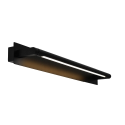 CORAL 12w LED Vanity Light - Black - Click for more info