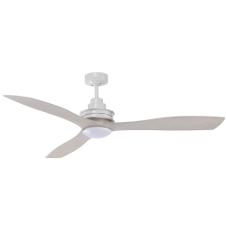 CLARENCE 1400 LED ABS FAN WHITE - Click for more info