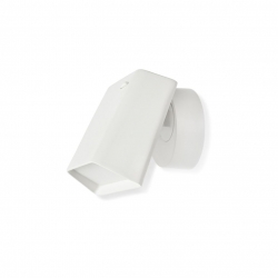 HELEN WALL LIGHT + SWITCH WHITE - Click for more info