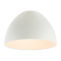 WINSLOW METAL DOME DIY OVAL WHITE - Click for more info
