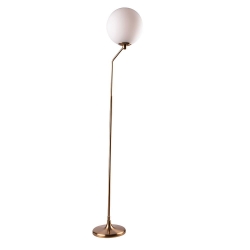 MARILYN Opal Glass Ball Floor Lamp - Click for more info