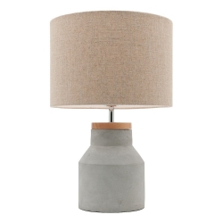 Moby Concrete & Timber Table Lamp - Click for more info