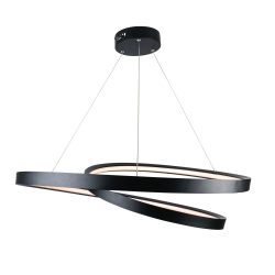 ARMSTRONG 45W LED Large Black Pendant - Click for more info
