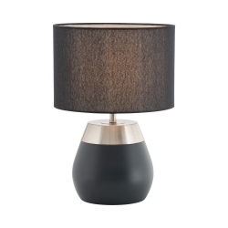 BELGRAVE TOUCH TABLE LAMP BLACK - Click for more info