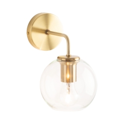SYLVIA WALL LIGHT BRUSHED BRASS - Click for more info