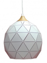 PENDANT LARGE - WHITE - Click for more info