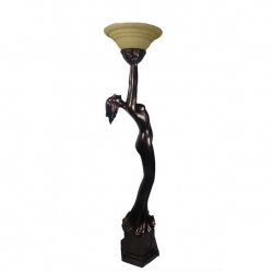 FLOOR UPSTRETCHED LADY LAMP - Click for more info